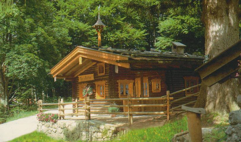 Hütte für 2 Personen, mit Terrasse und Garten in Ruhpolding