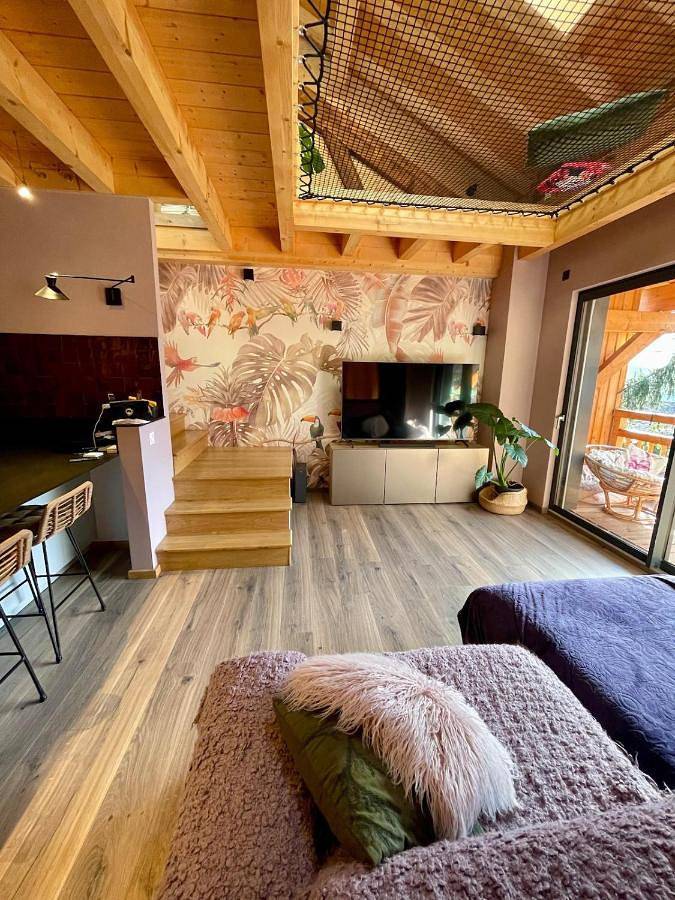 Appartement de vacances pour 4 personnes, avec Balcon ainsi que Terrasse et Vue