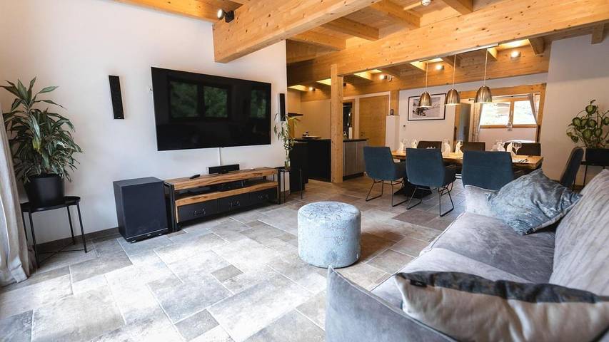 Ferienwohnung für 6 Personen, mit Whirlpool und Terrasse sowie Sauna, mit Haustier in Vent