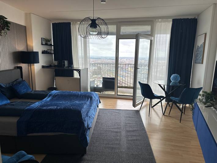 Studio für 2 Personen, mit Balkon in Augsburg