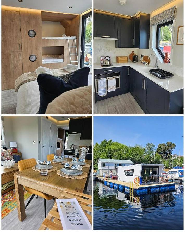 Boat for 4 people in Scotland