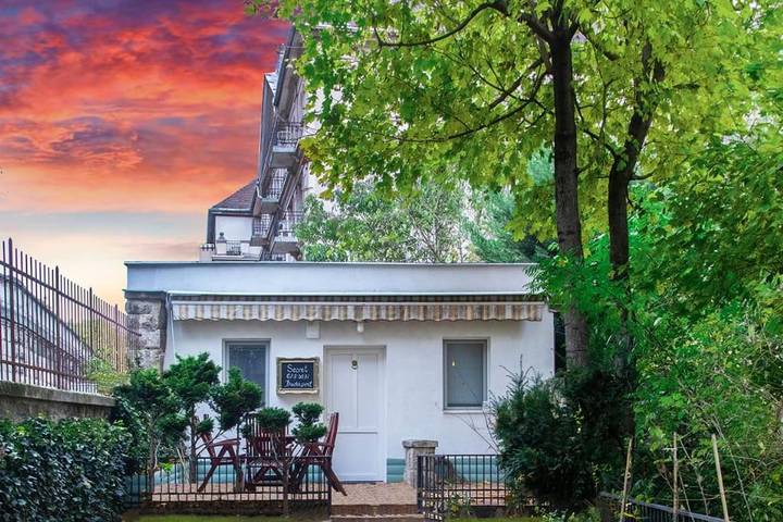 Vakantiehuis voor 6 personen, met uitzicht en tuin in Boedapest