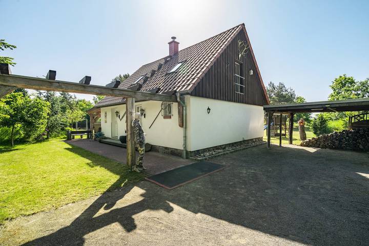Ferienhaus für 5 Personen, mit Garten in Blankensee (Mecklenburg)