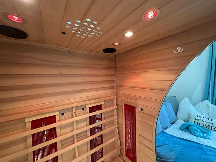 Ferienwohnung für 4 Personen, mit Ausblick und Sauna sowie Garten in Linz - 4