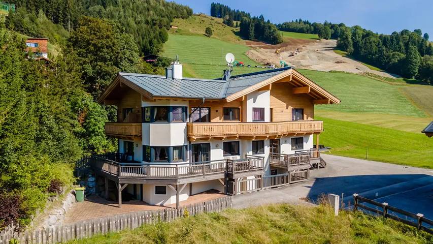 Hütte für 9 Personen, mit Garten in Hinterglemm