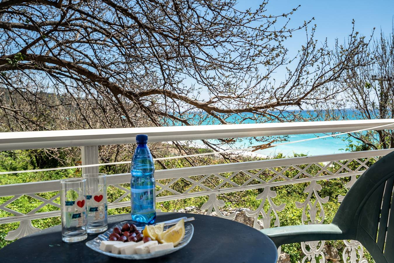 Habitación «Angela partial sea view 5» con vistas al mar, Wi-Fi y aire acondicionado in Cefalonia