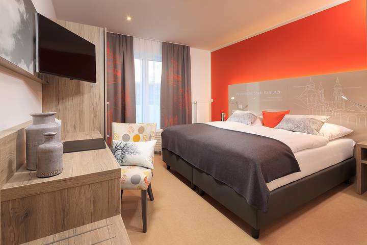 Hotel für 4 Personen, mit Balkon in Kempten