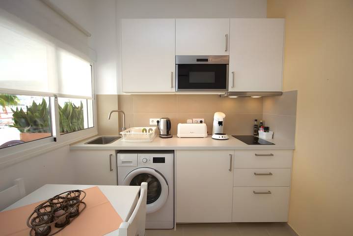 Hel studio-lejlighed, Studio for 2 personer med søudsigt in Puerto Rico (Gran Canaria), Mogán