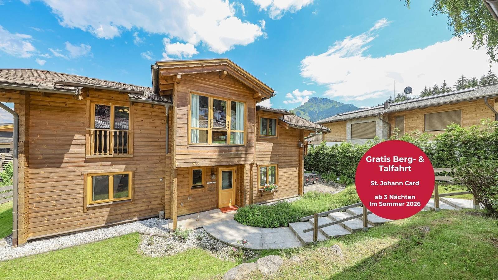 Chalet Villa Rosa im Gartenhotel Rosenhof bei Kitzbühel in Oberndorf in Tirol, Kaisergebirge
