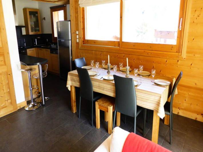 Chalet pour 8 personnes, avec terrasse à Les Contamines-Montjoie