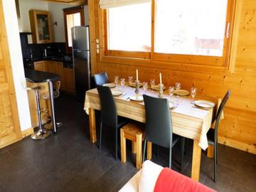 Chalet pour 8 personnes, avec terrasse à Les Contamines-Montjoie