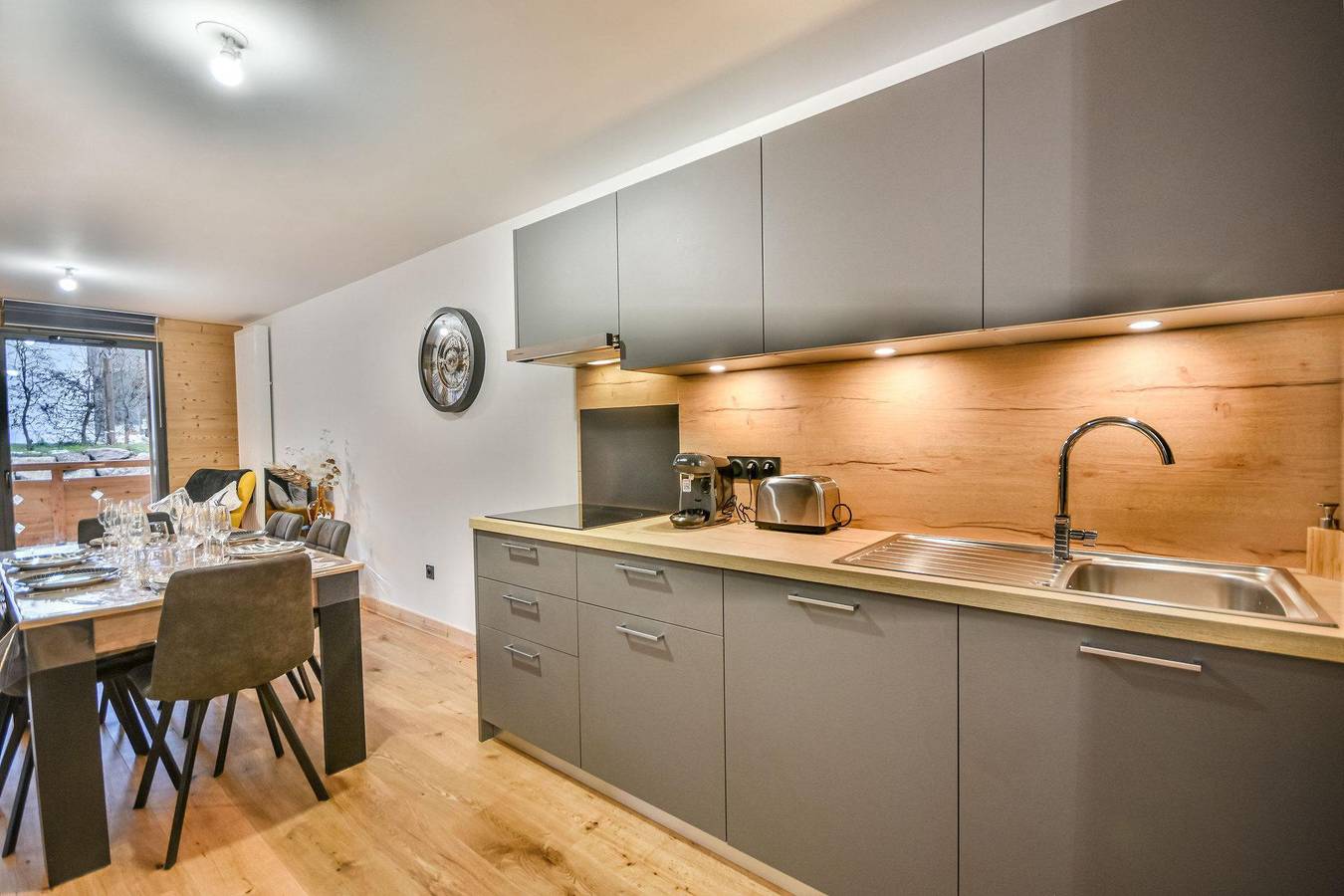 Appartement entier, Résidence Cairn Harmony  - Appartement 3 pièces 6 personnes (2224) in Les Gets, Région de Bonneville