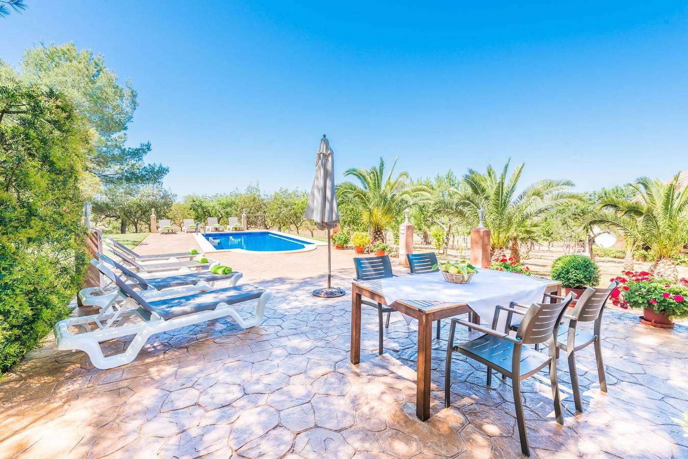 Ca Na Barbara - Villa with private pool in Santa Maria del Camí. Free Wifi in Santa Maria del Cami, Mallorca Inselmitte