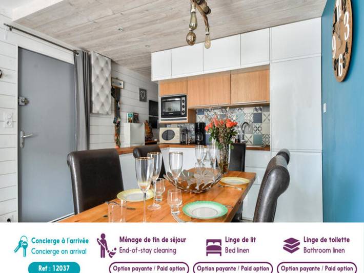 Gîte pour 4 personnes, avec jardin dans Plage des sables d'or - 3