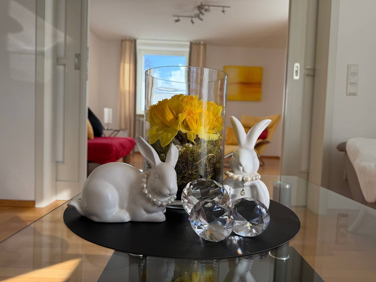 Ganze Wohnung, Ferienwohnung Sieglinde mit privater Terrasse in Bad Dürrheim Öfingen in Bad Dürrheim, Mittlerer Schwarzwald