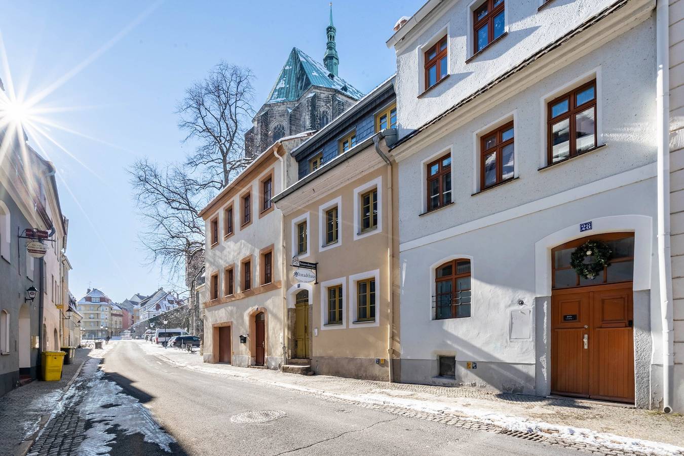 Apartamento entero, Apartamento 'Altstadtbrücke' con jardín compartido y Wi-Fi in Görlitz, Oberlausitz-Niederschlesien