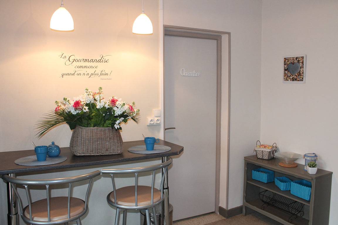 Gîte La Goélette, vue mer, 4 pers. 70 m² avec cour in Saint-Martin-en-Campagne, Région de Dieppe