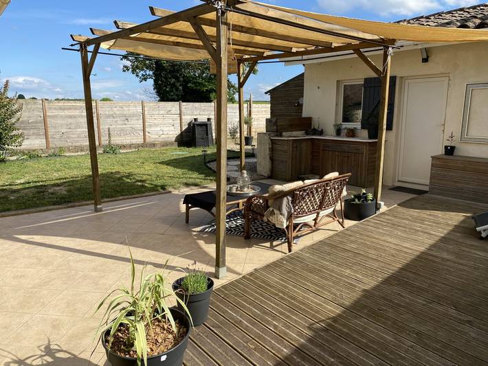 Chambre d’hôte pour 2 personnes, avec jardin