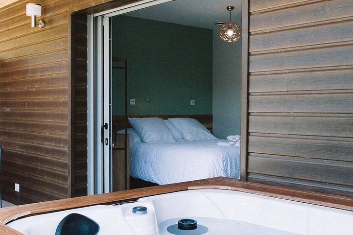 Gîte pour 2 personnes, avec piscine et jacuzzi ainsi que sauna et jardin à Ayzac-Ost - 3