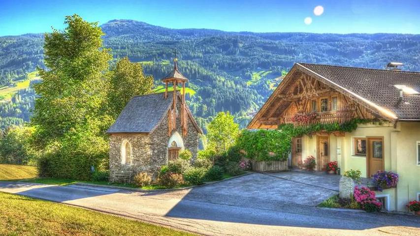 Appartement de vacances pour 6 personnes, avec jardin