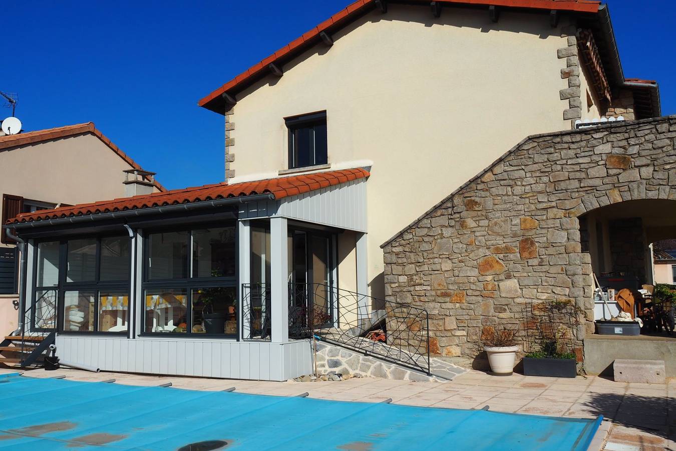 Appartement entier, Appartement dans maison individuelle vue magnifique in Aguessac, Parc naturel régional des Grands Causses