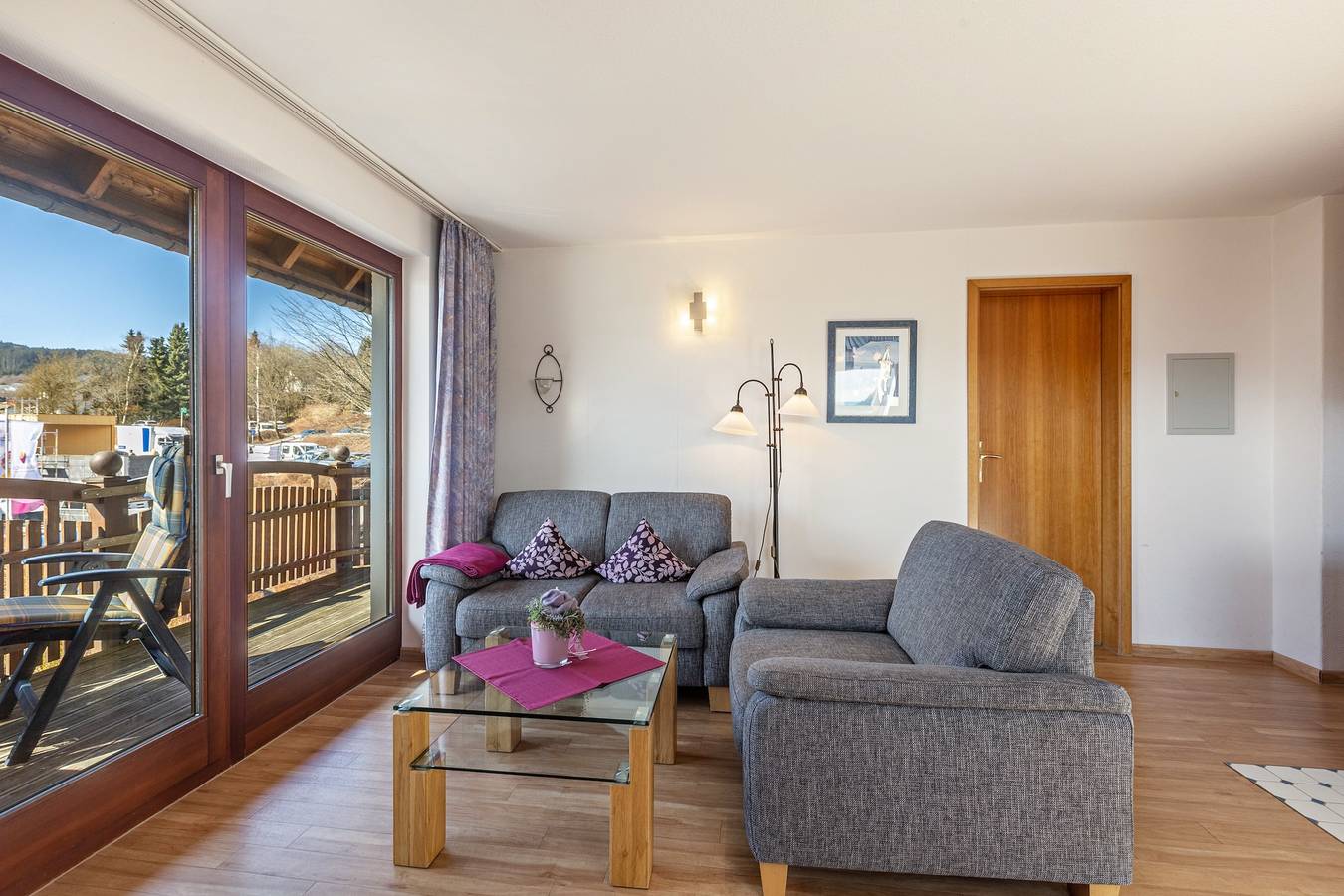 Ganze Wohnung, Ferienwohnung 'Eimberg 7' mit Balkon und Wi-Fi in Willingen, die Mittelgebirge