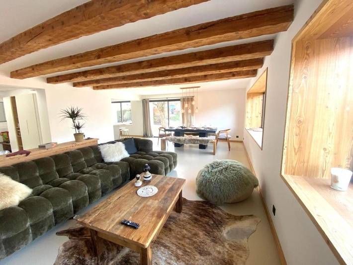 Chalet für 10 Personen, mit Ausblick und Garten sowie Terrasse - 1