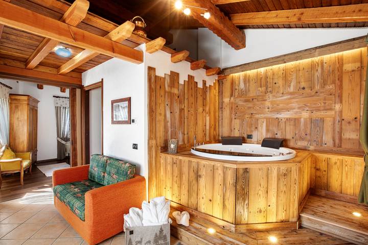Gîte pour 2 personnes, avec jardin et jacuzzi à Comune di Saint-Rhémy-en-Bosses