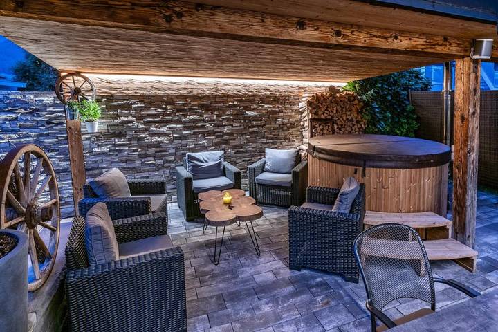 Maison d’hôte pour 4 personnes, avec Terrasse et Jardin ainsi que Sauna et Vue à Schruns