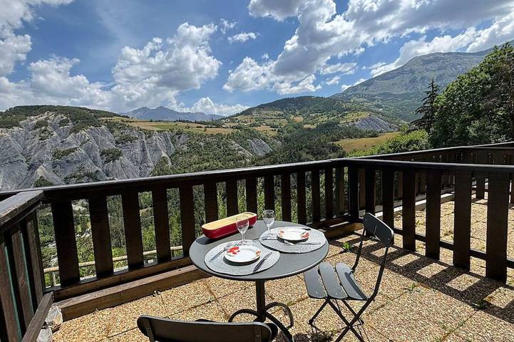 Appartement de vacances pour 4 personnes, avec balcon