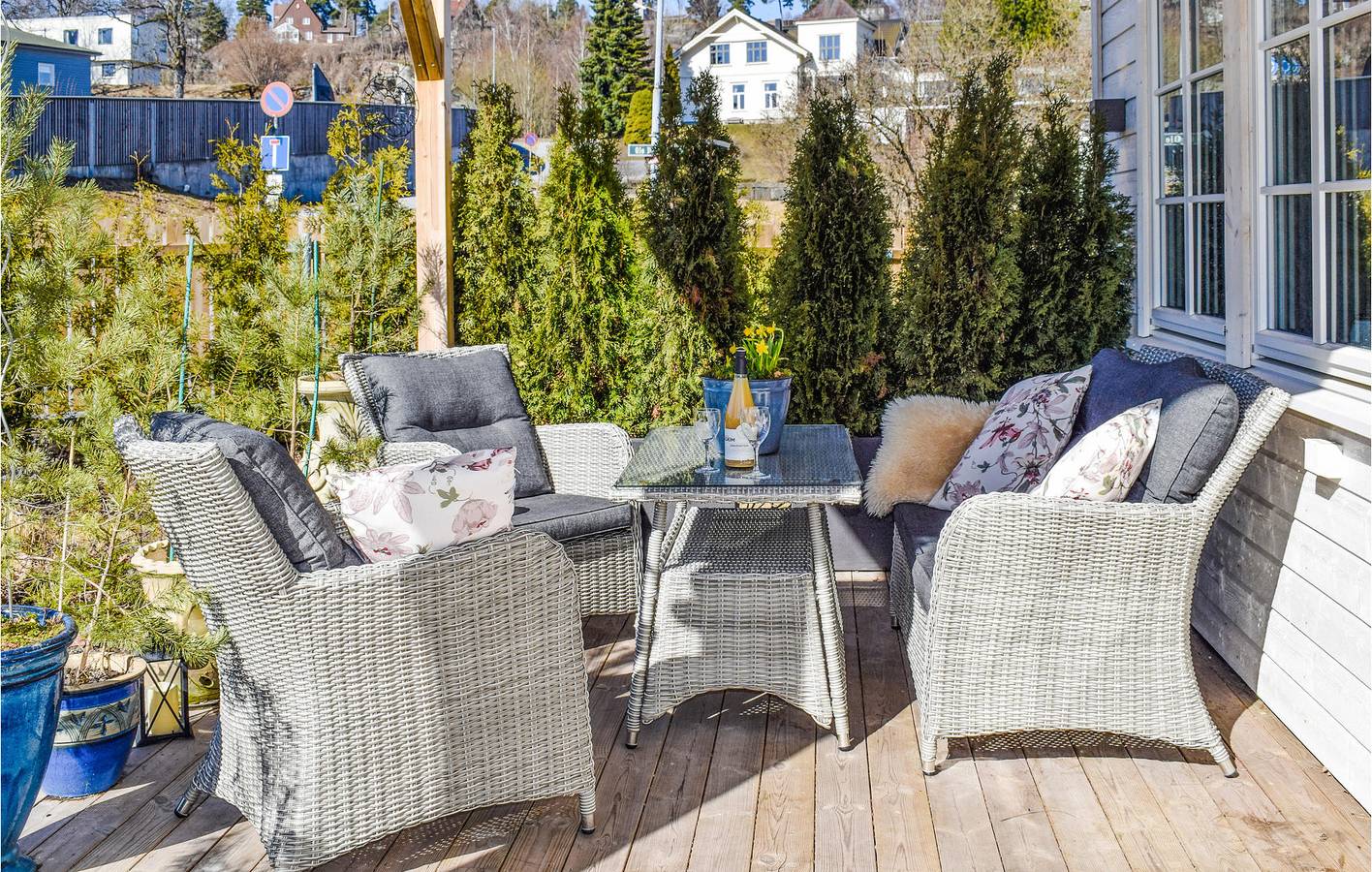 Holiday home for 6 people with garden in Halden