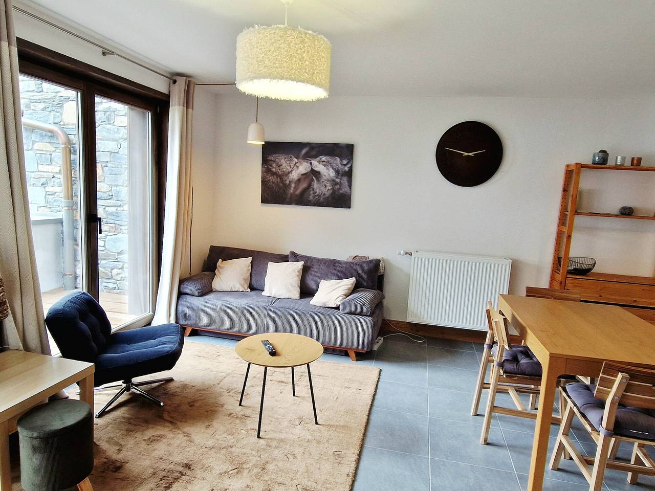 Apartamento entero, Apto acogedor en centro de estación, cerca pistas, parking, Wifi in La Plagne, Aime-la-Plagne