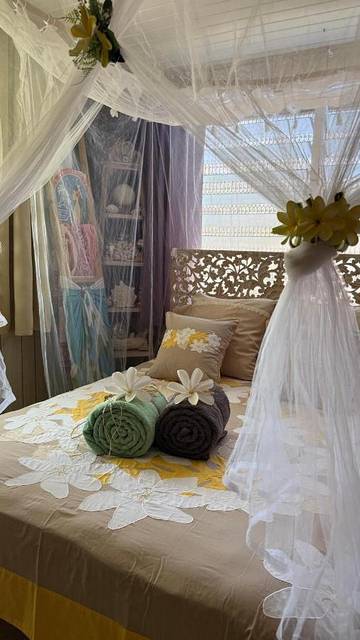 Cottage pour 2 personnes, avec jardin dans Rangiroa