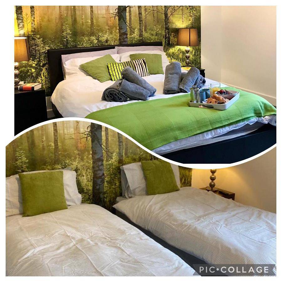 Entire apartment, Stylish 3 bedroom house only 5 mins from M6/M58 in Wigan, Greater Manchester