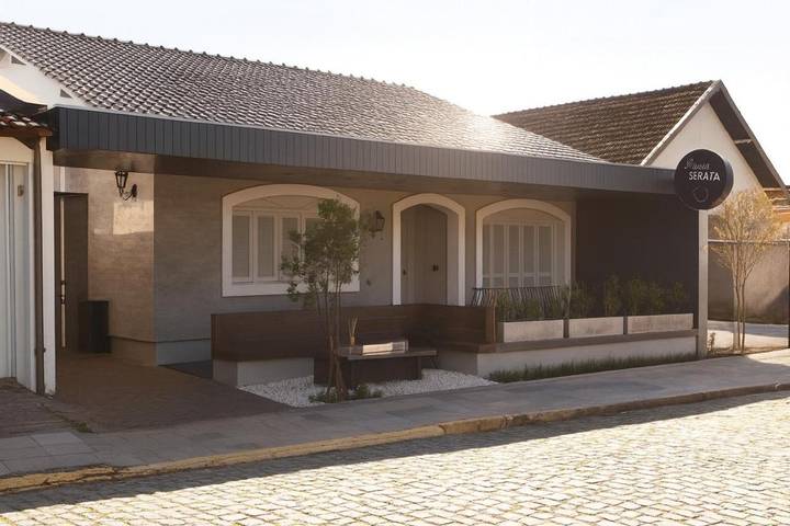 Casas e apartamentos de temporada para 2 pessoas, com jardim e terraço em Bento Gonçalves
