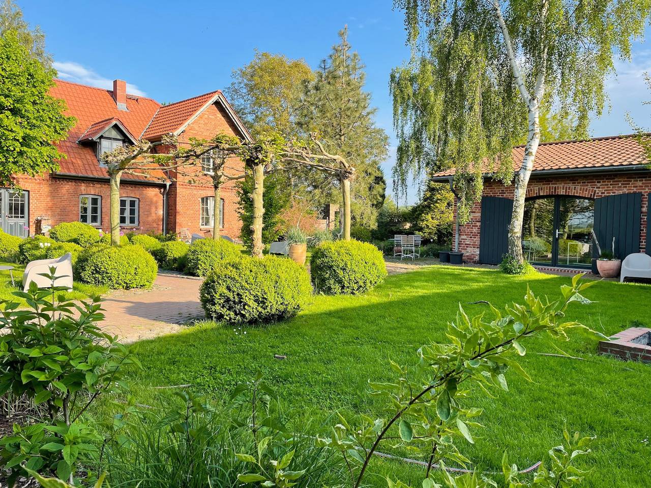 Ganze Wohnung, „Ferienwohnung Fünf" auf Hof Himmelgrün mit großem Garten in Saal, Vorpommern-Rügen
