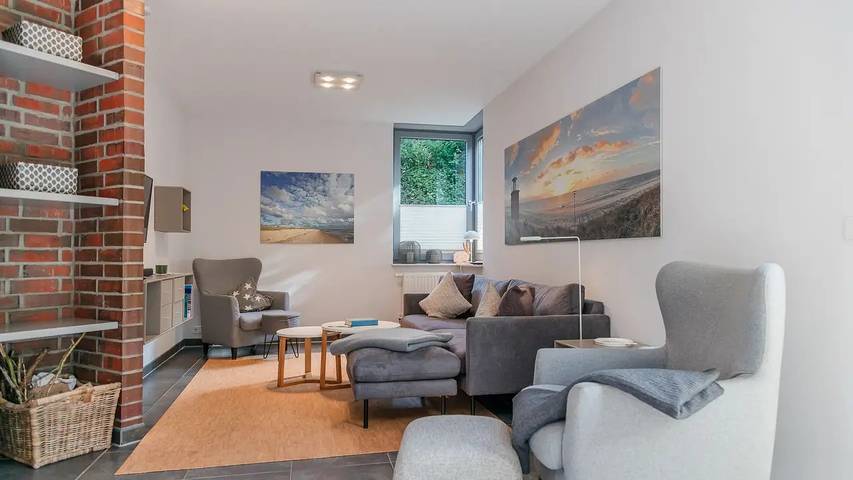 Ferienhaus für 6 Personen, mit Garten und Sauna sowie Balkon - 1