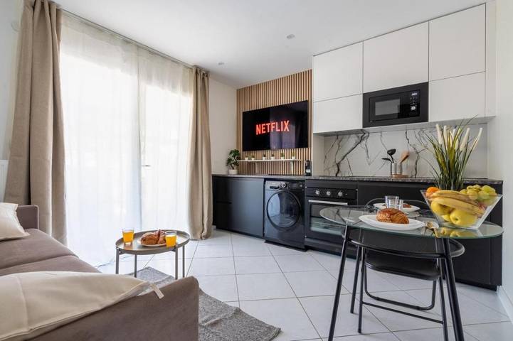 Location de vacances pour 4 personnes, avec Terrasse et Jardin à Mitry-Mory