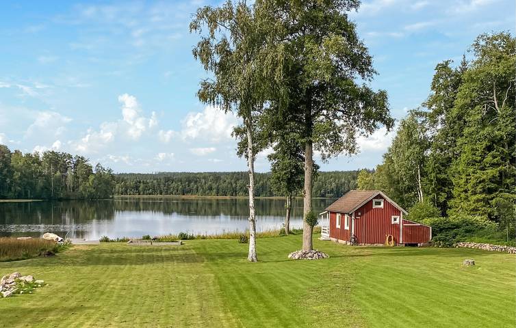 Maison de vacances pour 4 personnes, avec terrasse ainsi que jardin et vue sur le lac - 1