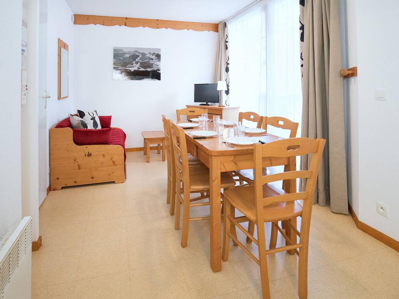 Apartment in Termignon near Ski Slopes in Bramans, Saint-Jean-de-Maurienne regio
