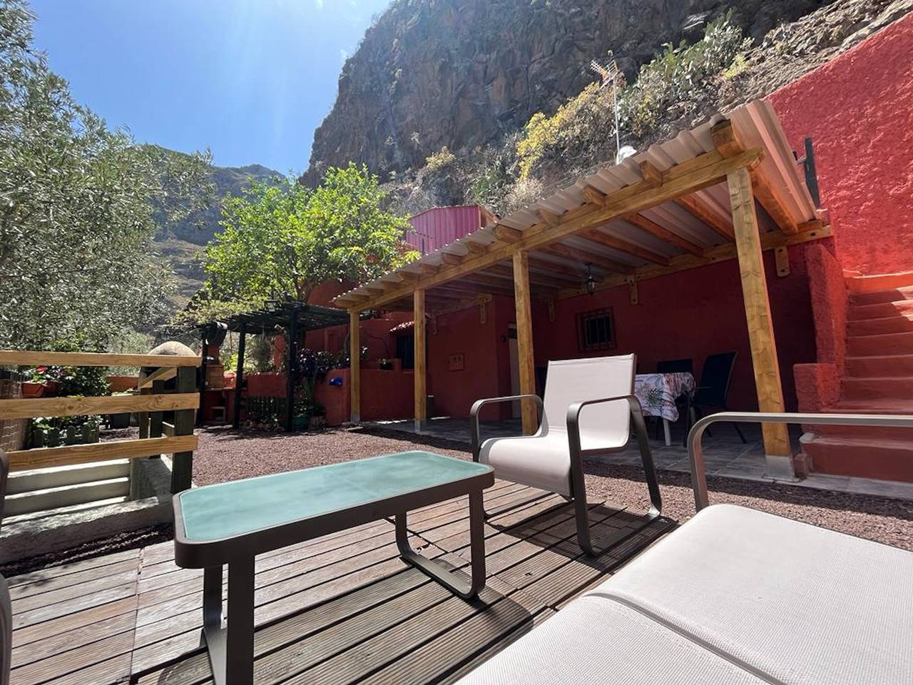 Casa acogedora con vista a la montaña en Ingenio in Ingenio, Gran Canaria Este
