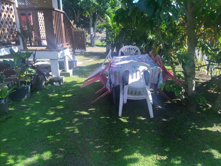 Location de vacances pour 6 personnes, avec jardin ainsi que vue et terrasse dans Uturoa - 3