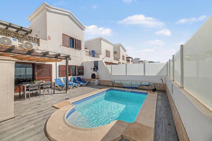 Ferienhaus für 4 Personen, mit Balkon in Playa Blanca