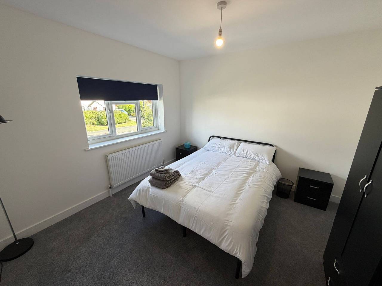 Chambre double lumineuse à Chelmsford House et parking in Chelmsford, Essex