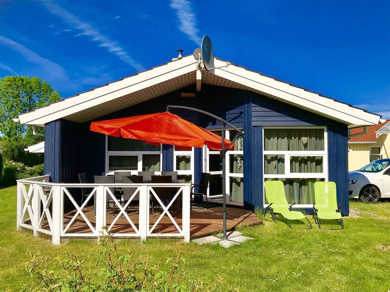 Gemütliches Holzhaus mit maritimem Flair. Nur 200m zum Strand! in Schönhagen, Brodersby