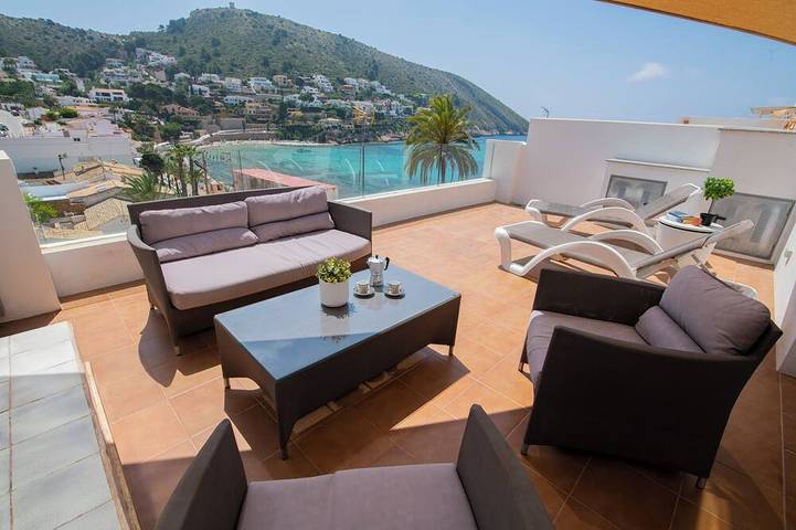 Apartment for 4 people, with terrace in Cala El Portet