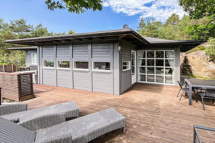 Ferienhaus für 8 Personen, mit Garten