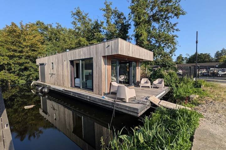 Hausboot für 6 Personen, mit Terrasse