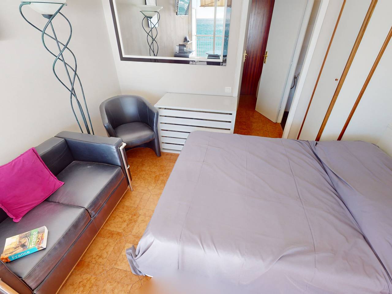 Ganzes Studio, Klimatisiertes Studio mit Terrasse am Meer in Menton, Nizza und Umgebung