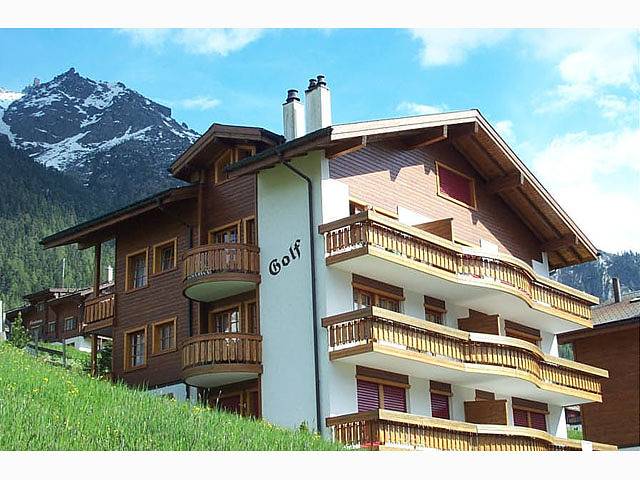 Ganze Ferienwohnung, Golf - 5-Bettwohnung in Grächen, Walliser Alpen